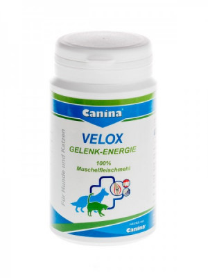 Canina Velox Gelenk-Energy 150g barības piedeva saistaudiem, locītavu skrimšļiem, starplocītavu diskiem